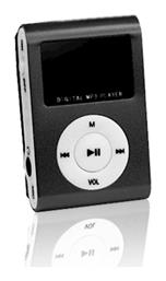 Portable Mini MP3 Player (32GB) με Οθόνη LCD 1'' Μαύρο Setty