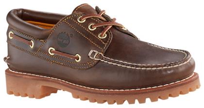 Icon 3 Eye Classic Handsewn Δερμάτινα Ανδρικά Boat Shoes Cogniac Timberland